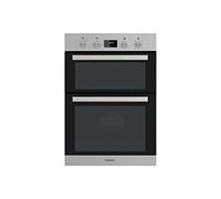 Hotpoint Newstyle Electric Built-In Double Oven with Catalytic Liners - Stainless Steel