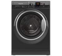 Hotpoint Anti-Stain NSWM 1046 BS UK 10kg Washing Machine with 1400 rpm - Black - A Rated, Black