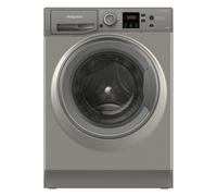 Hotpoint NSWM 946 GG UK 9kg Washing Machine with 1400 rpm - Graphite - A Rated, Silver