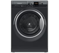 Hotpoint NSWM 946 BS UK 9kg Washing Machine with 1400 rpm - Black - A Rated, Black