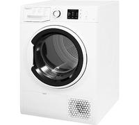 Hotpoint NTM1081WKUK Heat Pump Tumble Dryer, 8kg Load, A+ Energy Rating, White