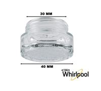 HOTPOINT Oven Bulb Lamp Glass Cover Genuine SI6874SHIX SI6874SPIX C00325847