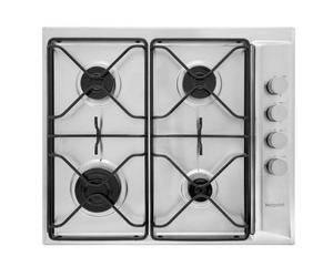 Hotpoint PAN642IX/H 60cm Gas Hob With Side Control & Auto Ignition Built-In NEW