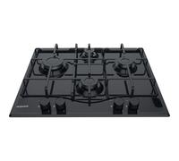 Hotpoint PCN642HBK 60cm 4 Burner Gas Hob in Black Auto Ignition