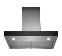 Hotpoint PHBS68FLTIX 60cm Chimney Hood in Stainless Steel