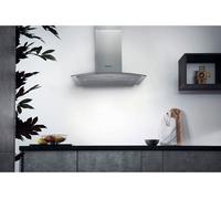Hotpoint PHGC6.4FLMX 60cm Chimney Cooker Hood for Ducted/Recirculating Ventilation - Stainless Steel, Stainless Steel
