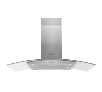Hotpoint PHGC9.4FLMX 90Cm Curved Glass Hood