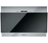 Hotpoint, PHVP6.4FALK/1, Chimney Cooker Hood in Black Glass