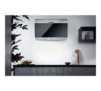 Hotpoint PHVP6.4FALK/1 Built In 60cm 3 Speeds Chimney Cooker Hood Black /