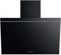 HOTPOINT PHVP62FLTK Chimney Cooker Hood - Black, Black