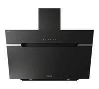 Hotpoint PHVS91FLTDPK 90cm DropProtect Chimney Hood in Black
