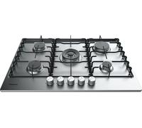 Hotpoint 75cm 5 Burner Gas Hob - Stainless Steel