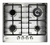 Hotpoint PPH 60G DF IX UK hob Silver Built-in 60 cm Gas 4 zone(s)
