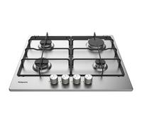 Hotpoint PPH60PFIX Stainless Steel 60cm 4 Burner Gas Hob