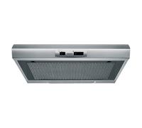 Hotpoint PSLMO65FLSX Built In 60cm 3 Speeds D Visor Cooker Hood Stainless Steel