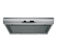 Hotpoint 60cm Visor Cooker Hood - Stainless Steel