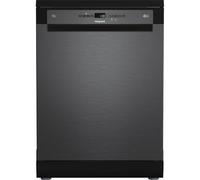 Hotpoint Standard Dishwasher - Black Steel