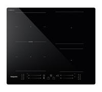 Hotpoint TS3560FCPNE 60cm Induction Hob in Black 4 Zone Flexi Duo Zone