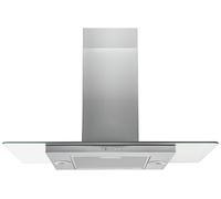 Hotpoint UIF 9.3F LB X Island Mount Cooker Hood Stainless Steel