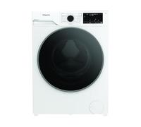 Hotpoint Washing Machine, 10 kg, 1400 RPM, Front Loading SteamCare, Anti-Stain, Child Lock, 84.5x60x58 cm (White)