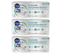 Hotpoint Washing Machine 3in1 Limescale Descaler & Detergent Remover 36 x 50g Sachets (3 Packs)