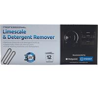 Hotpoint Washing Machine & Dishwasher Limescale & Detergent Remover (12 x 50g Sachets)