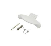 Hotpoint Washing Machine White Door Handle Kit. Genuine part number C00116580