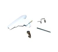 Hotpoint Washing Machine White Door Handle Kit. Genuine part number C00259409