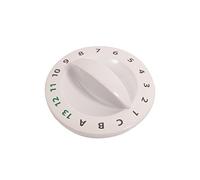 Hotpoint Washing Machine White Wash Timer Knob. Genuine Part Number C00265408