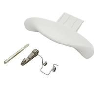 Hotpoint White Washing Machine Door Handle Kit. Genuine Part Number C00116580