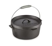 Hotrod 85 Dutch Oven BBQ Pot 9 qt / 8.5 Litre Cast Iron Black