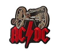 hotrodspirit Iron-on Patch ACDC Canon inscriptionrouge 6.5x6 cm Hard Rock Group