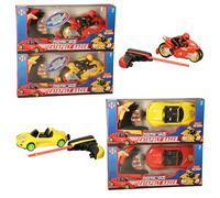 Hotrodz Catapult Racer Toy Car with Launcher, Ages 3+, Yellow and Red Convertible, Collect the Series