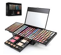 Hotrose Full 78 Color Eyeshadow Palette Makeup Palette Matte and Shimmer Lip Gloss Blusher Concealer Kit Beauty Cosmetic Makeup Set Gift Set for Teen Girls and Women (194 color)