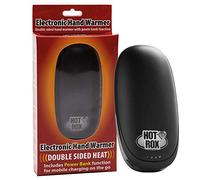 Hotrox Double Sided Heat Rechargeable Hand Warmer Includes Powerbank: Great Gadget For Golfing Fishing, Walking, Cycling