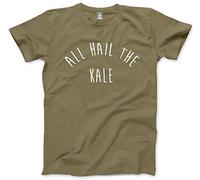 HotScamp All Hail The Kale Men's Unisex T-Shirt - Khaki X-Large
