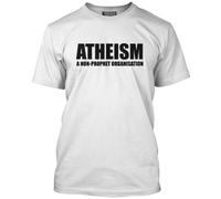 HotScamp Atheism Men's Unisex T-Shirt - White XX-Large