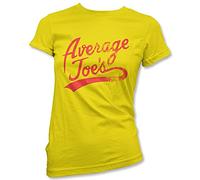 Average Joe's Distressed - Womens T-Shirt Yellow Size 16