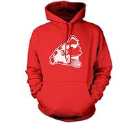 HotScamp Carp Fish Fishing - Kids Unisex Hoodie - Fisherman Rod 12-13 Years red