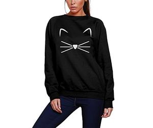 HotScamp Cat Face Women's Sweatshirt