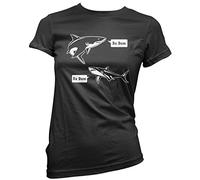 HotScamp Da Dum Shark Women's T-Shirt - Black 14