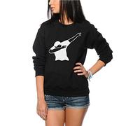 HotScamp Dabbing Dab Dance Women's Sweatshirt - Black 9-11 Years