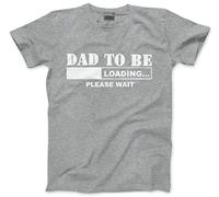 HotScamp Dad to be … Loading Please Wait Men's Unisex T-Shirt - Heather Grey X-Large