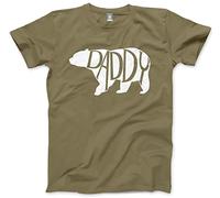 HotScamp Daddy Bear Men's Unisex T-Shirt - Khaki Medium