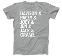 HotScamp Dawson Pacey Joey Men's Unisex T-Shirt - Heather Grey XX-Large