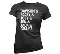 HotScamp Dawson Pacey Joey Women's T-Shirt - Black 10