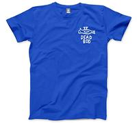 HotScamp Dead BOD Pocket Design Men's Unisex T-Shirt - Blue Medium