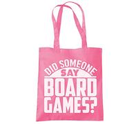 HotScamp Did Someone Say Board Games - Tote Shopping Bag
