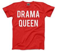 HotScamp Drama Queen Men's Unisex T-Shirt - red Large