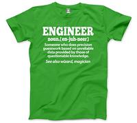 HotScamp Engineer Men's Unisex T-Shirt - Green Large